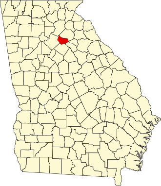Map of Barrow County, Georgia highlighting service areas for Premier Carpet & Duct Cleaning.